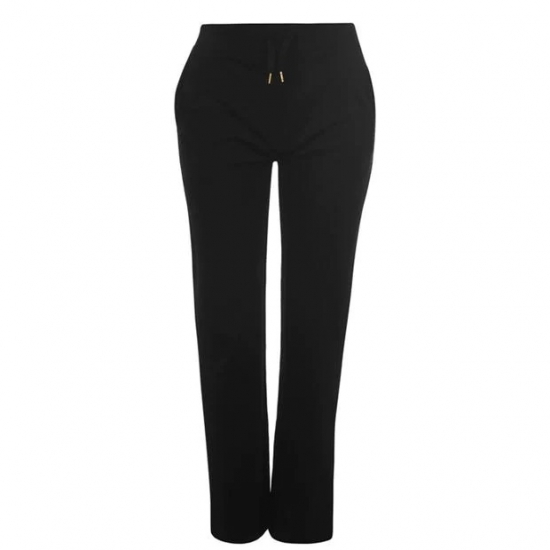 Slim Bottom Black Color Custom Jogger Pants For Women