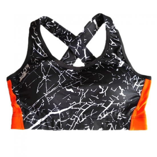 Sexy Custom Full Supportive Hot Sports Bra For Fitness and Gym Women