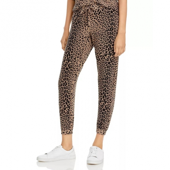 Leopard Printed Casual Wear Jogger Pants For Women