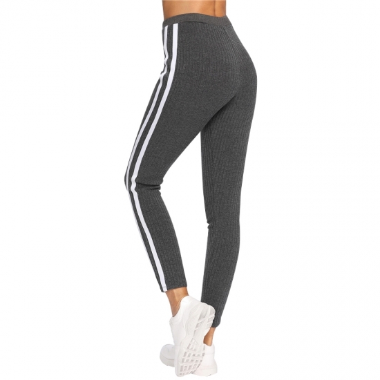 Active Women Sweatpants High Waist Sport Running Gym Stretch Sports Pants Casual Ladies Girls