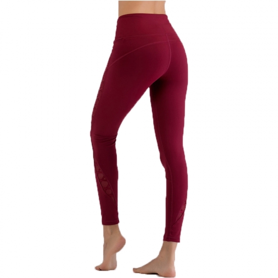 New Yoga Pants Custom High Waist Blank Solid Color Legging