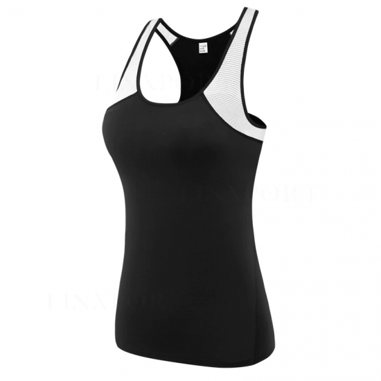 Female SportS Tops Sleeveless Yoga Shirt Exercise Workout Sports T-Shirts Women Running Singlets