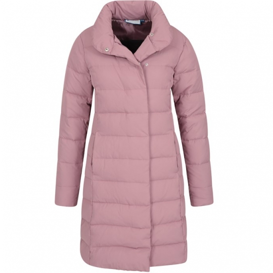 Long Length Water Proof Warm Neck Quilted Jacket Women